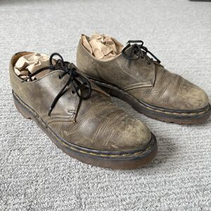 Dr. Martens Shoes Mens Size 8 Oxford 3 Eye Made in England AirWair Leather